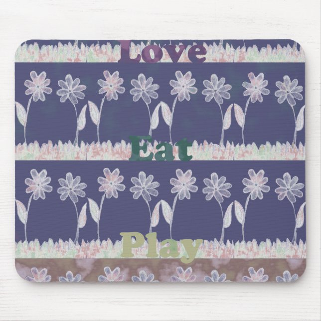 Alfombrilla De Ratón Plantilla horizontal Mousepad (Frente)