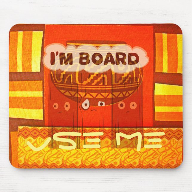 Alfombrilla De Ratón Plantilla horizontal Mousepad (Frente)