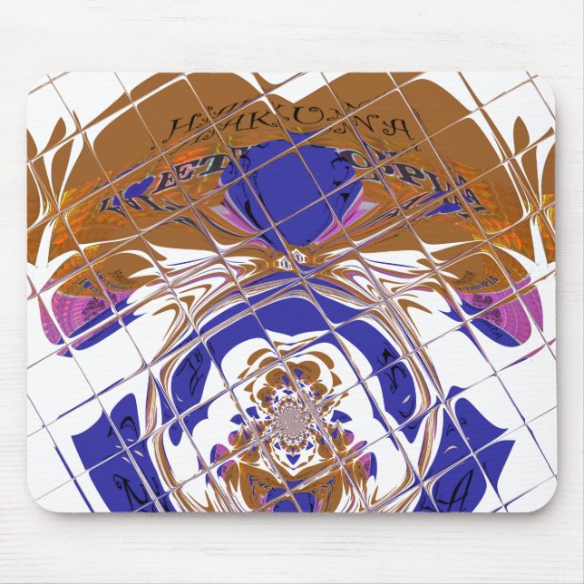 Alfombrilla De Ratón Plantilla horizontal Mousepad (Frente)