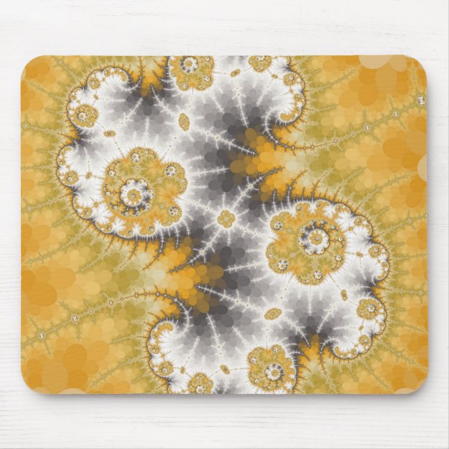 Alfombrilla De Ratón Plata Nebula Mousepad (Frente)