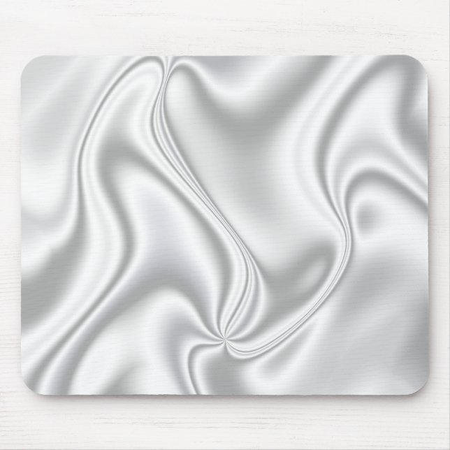 Alfombrilla De Ratón Plata Satin (Frente)