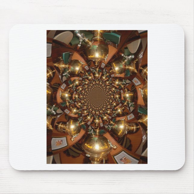 Alfombrilla De Ratón Plata y oro (Frente)