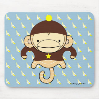 Alfombrilla De Ratón Plátanos Mousepad - FRANKIE del mono de Marte