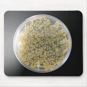 Alfombrilla De Ratón Plate de cultivo bacteriano Mousepad