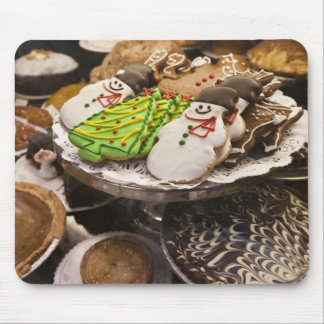 Alfombrilla De Ratón Plato de galletas frescas de Navidad