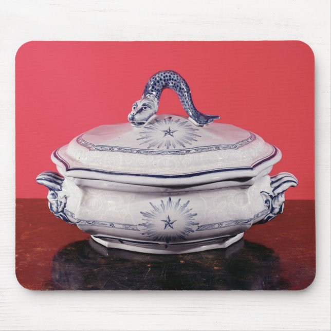 Alfombrilla De Ratón Plato vegetal que pertenece a Carl Linnaeus (Frente)