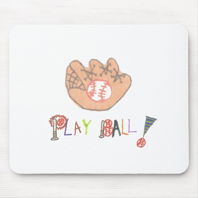 Alfombrilla de ratón Play Ball (Frente)