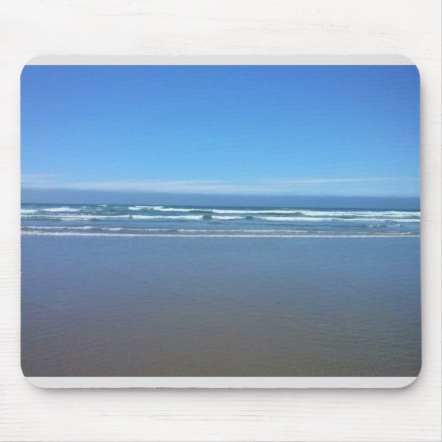 Alfombrilla De Ratón Playa Agate, Oregón (Frente)