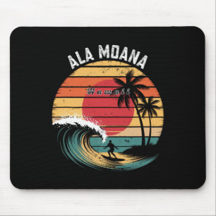 Alfombrilla De Ratón Playa Ala Moana Hawaii Playa Surf
