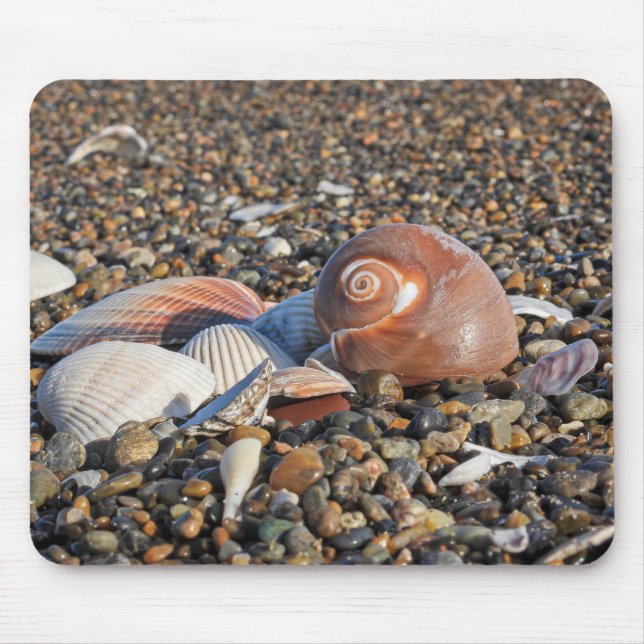 Alfombrilla De Ratón playa, conchas, océano (Frente)
