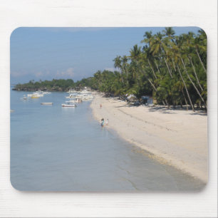 Alfombrilla De Ratón Playa de Alona, isla de Panglao, Bohol, Filipinas