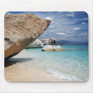 Alfombrilla De Ratón Playa de Cerdeña con el mousepad grande de las