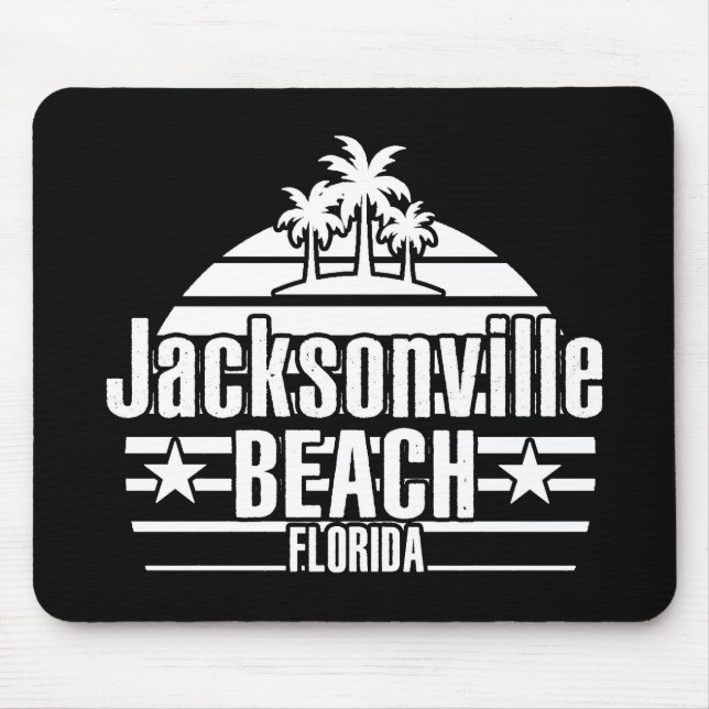 Alfombrilla De Ratón Playa de Jacksonville (Frente)