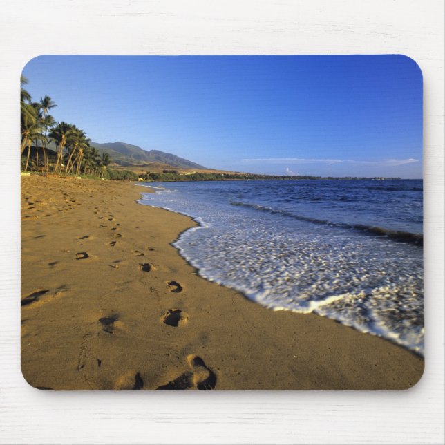 Alfombrilla De Ratón Playa de Kaanapali, Maui, Hawaii, Estados Unidos (Frente)