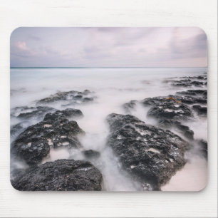 Alfombrilla De Ratón Playa de la lava de Tulum