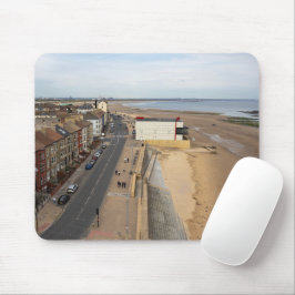 Alfombrilla De Ratón Playa de Redcar desde el Beacon