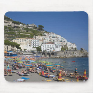 Alfombrilla De Ratón Playa en Amalfi, Campania, Italia