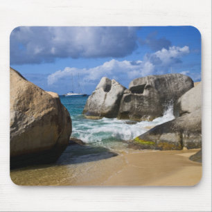 Alfombrilla De Ratón Playa en Virgin Gorda, Islas Vírgenes Británicas