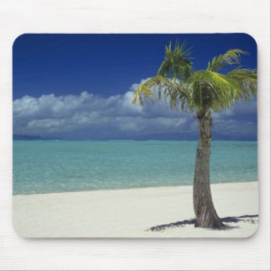 Alfombrilla De Ratón Playa Matira en la isla de Bora Bora, 2