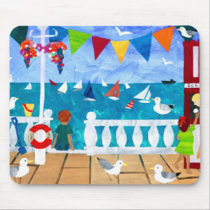 Alfombrilla De Ratón Playa Mousepad