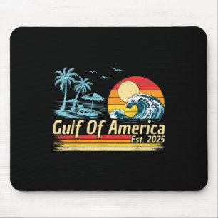 Alfombrilla De Ratón Playa Retro Vintage Del Golfo De Estados Unidos Es