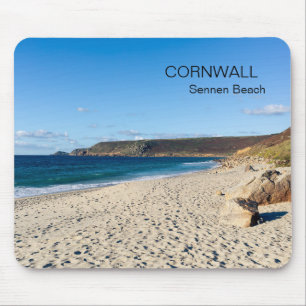 Alfombrilla De Ratón Playa Sennen Cornwall Inglaterra