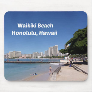 Alfombrilla De Ratón Playa Waikiki, Honolulu