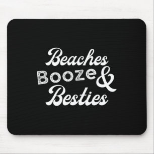 Alfombrilla De Ratón Playas Booze Y Bestis Gracioso Fin De Semana Veran
