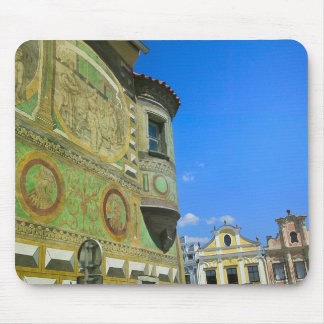 Alfombrilla De Ratón Plaza del casco antiguo rodeada por el siglo XVI (Frente)