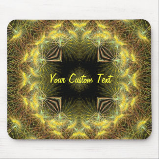 Alfombrilla De Ratón Plaza dentro de Circle Fractal Mousepad