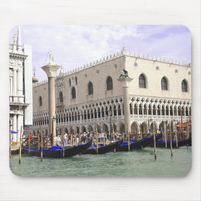 Alfombrilla De Ratón Plaza San Marcos, Venecia Italia Mousepad (Frente)