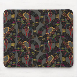 Alfombrilla De Ratón plomo de las serpientes geo