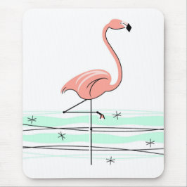Alfombrilla De Ratón Plomo Flamingo Ocean