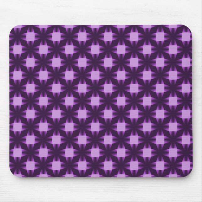 Alfombrilla De Ratón Plum Purple Daring Disks Mousepad (Frente)
