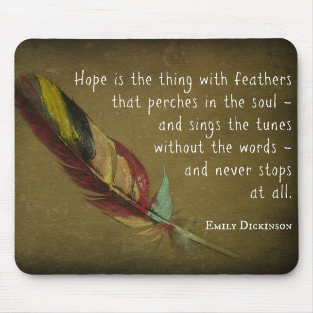 Alfombrilla De Ratón Pluma (Frente)