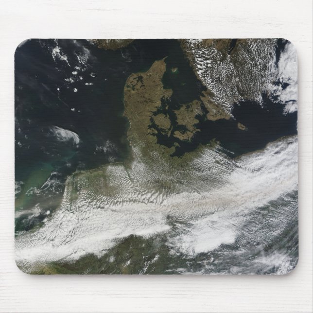 Alfombrilla De Ratón Pluma de ceniza del volcán 2 de Eyjafjallajokull (Frente)