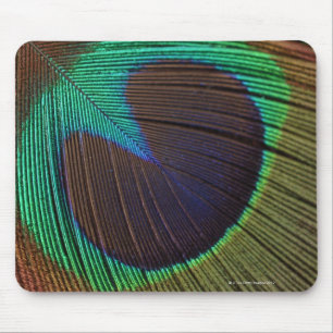 Alfombrilla De Ratón Pluma del pavo real