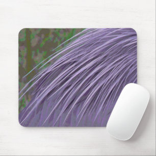Alfombrilla De Ratón Plumas Azules de Lavanda