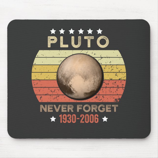 Alfombrilla De Ratón Pluto nunca olvida 1930-2006 (Frente)