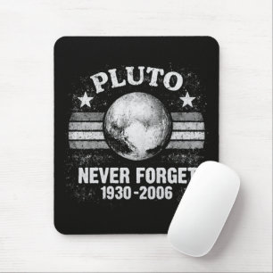 Alfombrilla De Ratón Plutón Nunca Olvides
