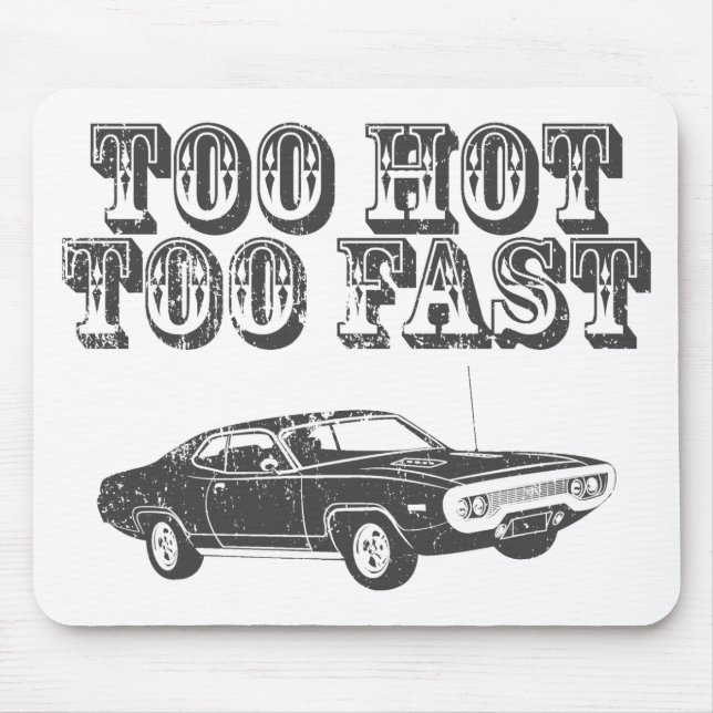 Alfombrilla De Ratón Plymouth 1971 Hemi GTX (Frente)