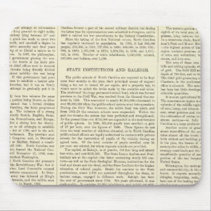 Alfombrilla De Ratón Población estadounidense por altitud, 1880-1890
