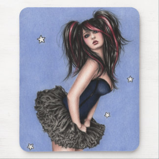 Alfombrilla De Ratón Poca estrella azul Mousepad
