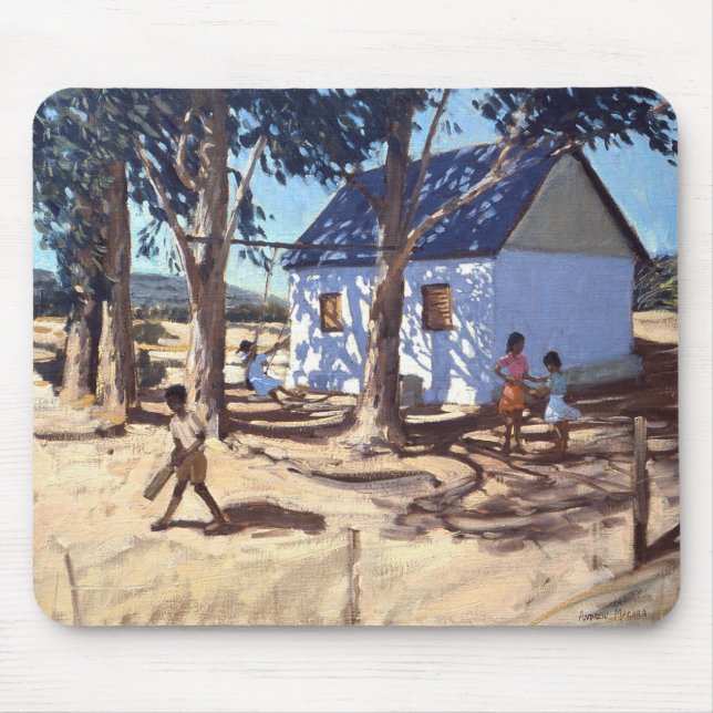 Alfombrilla De Ratón Poco Karoo blanco Suráfrica de la casa (Frente)