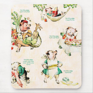 Alfombrilla De Ratón Poco Piggies Mousepad