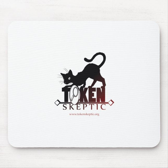 Alfombrilla De Ratón Podcast simbólico del escéptico (Frente)