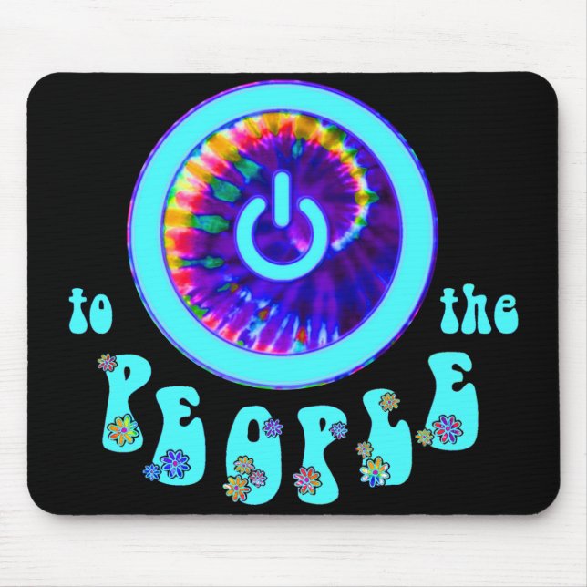 Alfombrilla De Ratón Poder a los informáticos Mousepad (Frente)