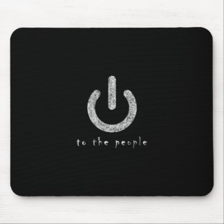 Alfombrilla De Ratón poder al mousepad de la gente