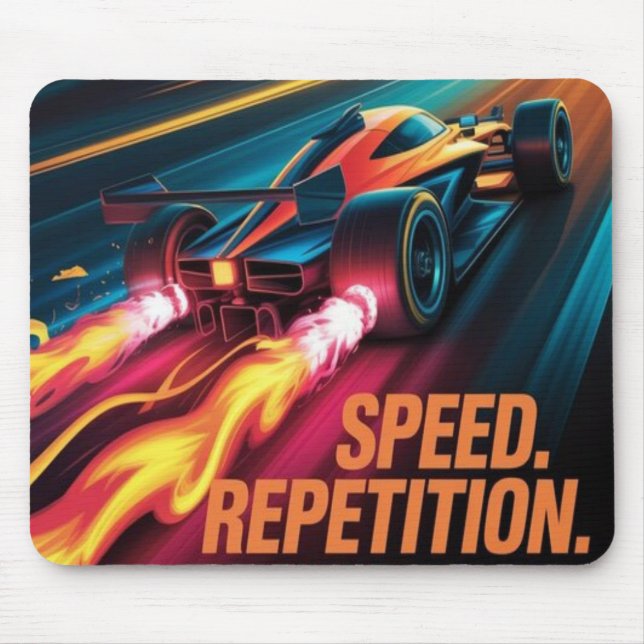 Alfombrilla De Ratón Poder de Velocidad (Frente)