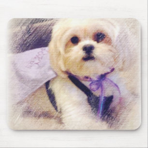 Alfombrilla De Ratón Poder del perrito de Bella